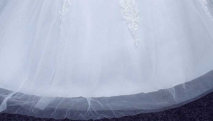 Wedding Dress Back View