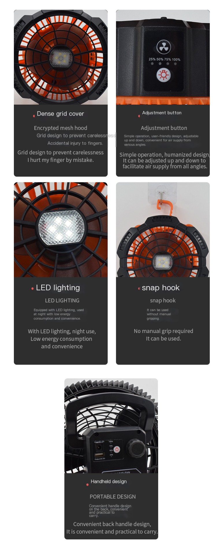 Compact and Portable Fan