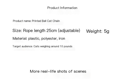 Small Pet Bell Collar 1