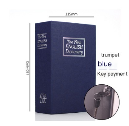 Dictionary Safe Blue