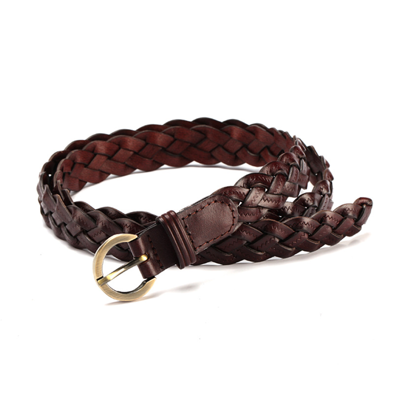 Woven Belt in Red