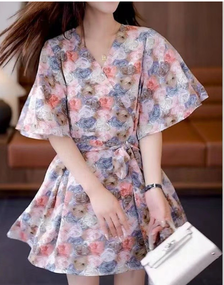 Fashion Floral Dress Set
