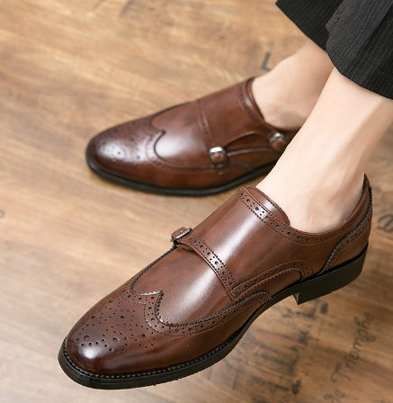 Italian High Quality Business Oxford Shoes Pointed Toe Classic Men Formal Dress Shoes Elegant Gentleman Wedding Shoes