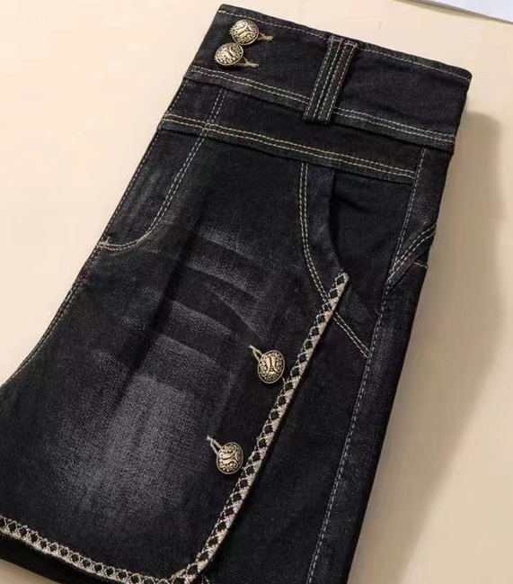 Denim Shorts Image 2