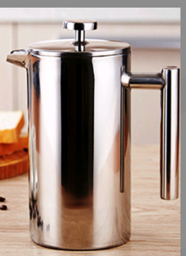 Double Layer Stainless Steel Coffee Press Image 1