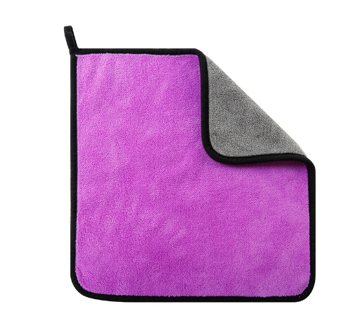 500GSM Super Absorption Car Wash Microfiber Towel Home Appliances Glass Cleaning Washing Clothes With High Density Coral Velvet