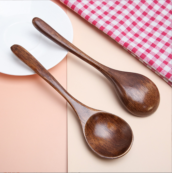 Japanese Wave Wooden Spoon Image 3