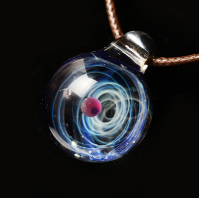 Creative Glass Pendant Necklace 6