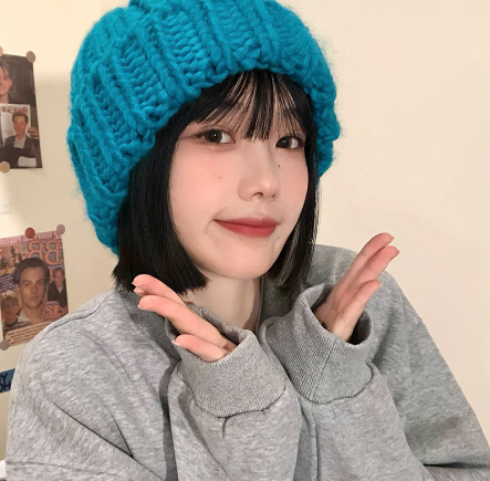 Black Wool Hat