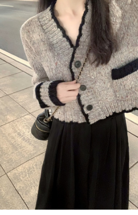 False Two-piece Big Swing Dress Image 3