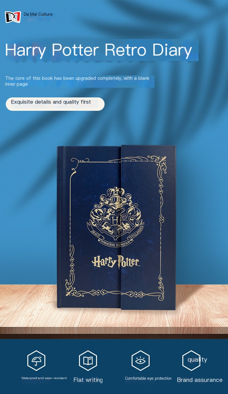 Diary with Magnetic Closure