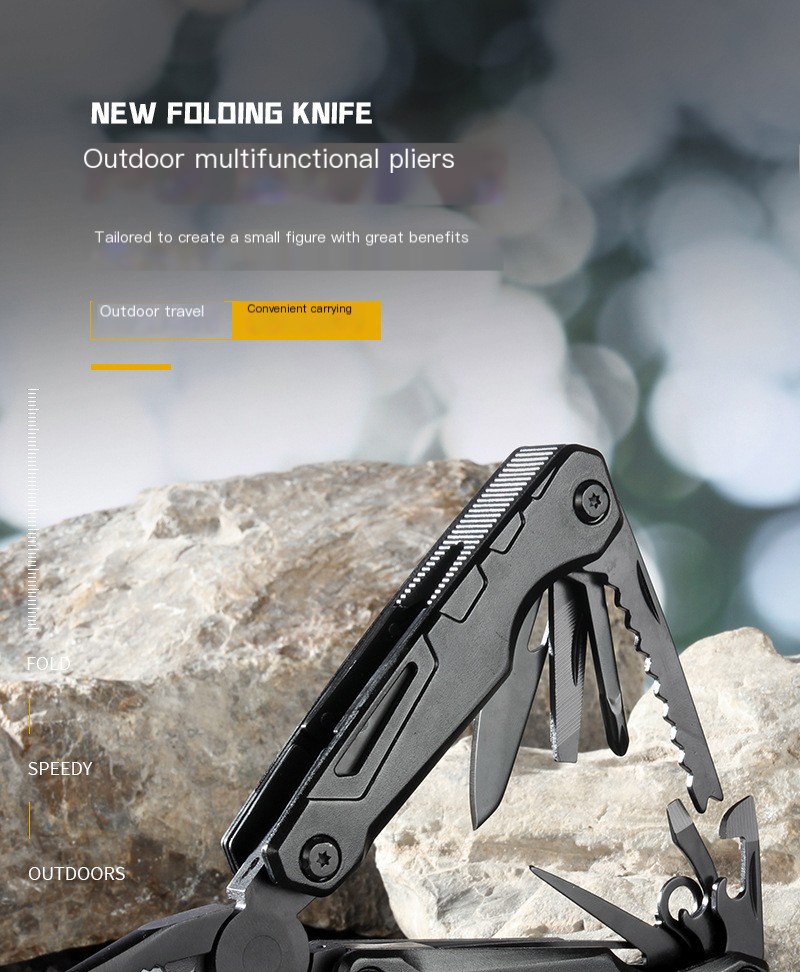 Stainless Steel Folding Tool Pliers