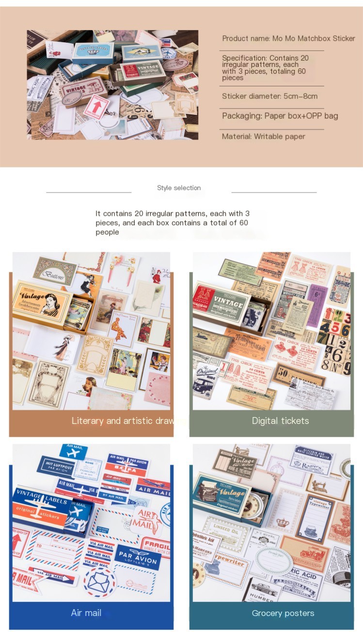 Grocery Poster Stickers
