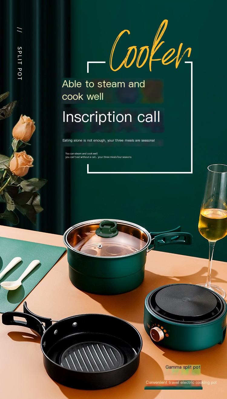 Portable Electric Cooking Pot 2