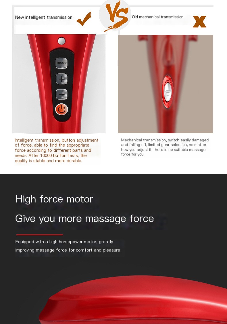 Li Chang Dolphin Massager in action