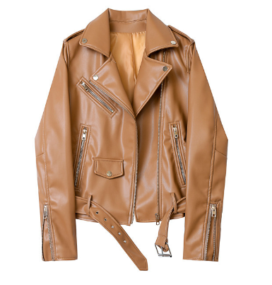 Chaqueta de Cuero para Motociclista 4