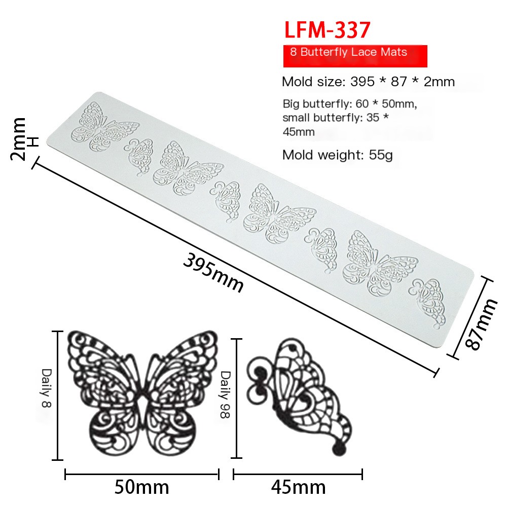 Butterfly Lace Mat 6