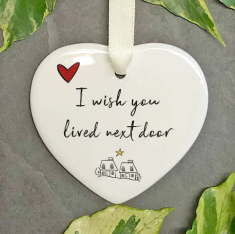 Ceramic Heart Pendant Image 2