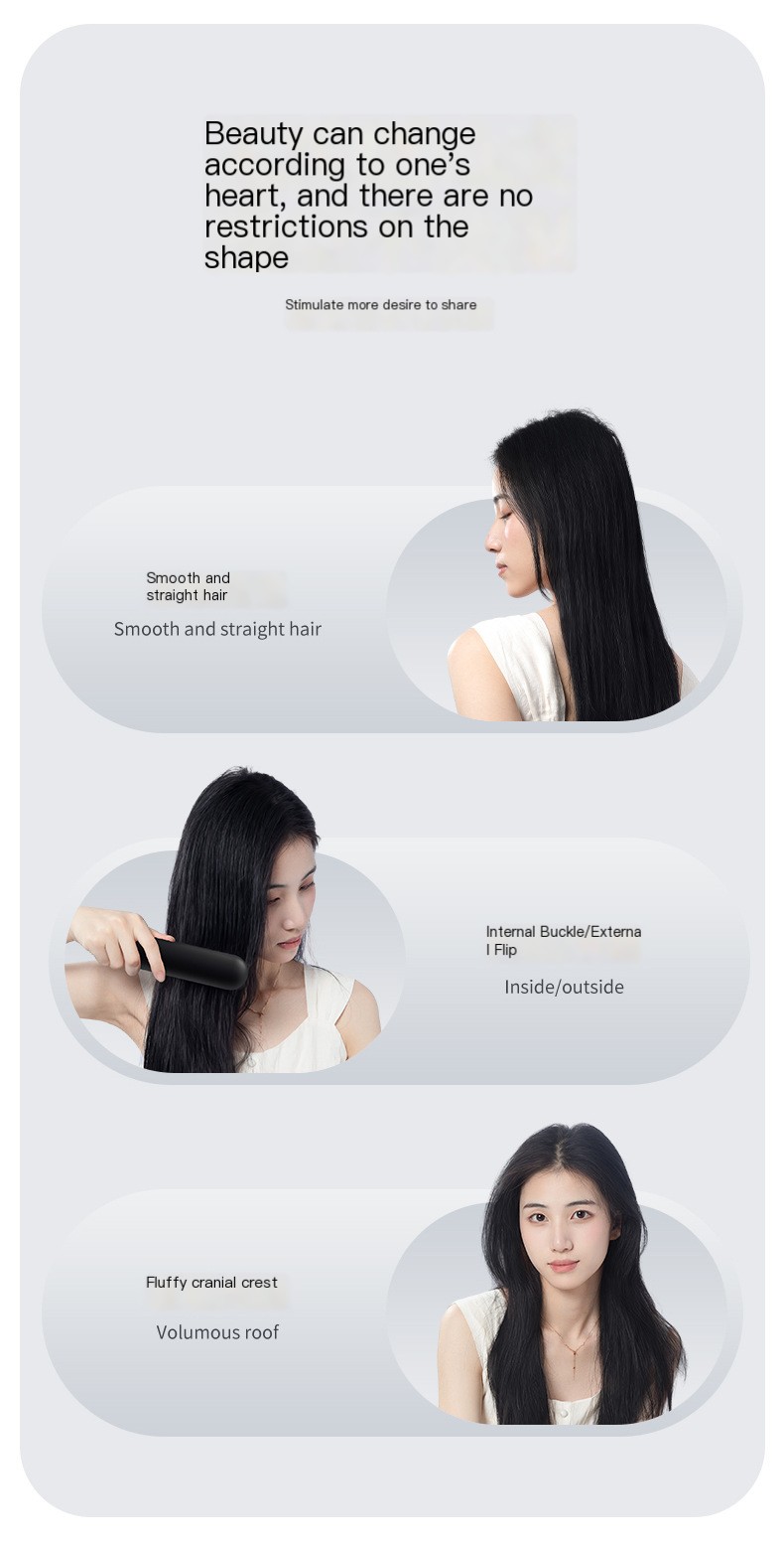Ionic Hair Straightener Brush Image 6