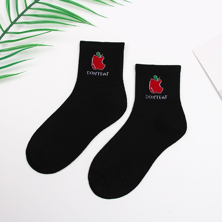 Harajuku Strawberry Lace Socks - Design 3