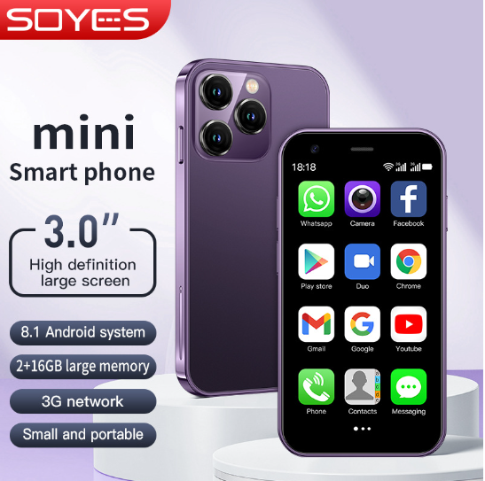 Mini Smartphone Blue