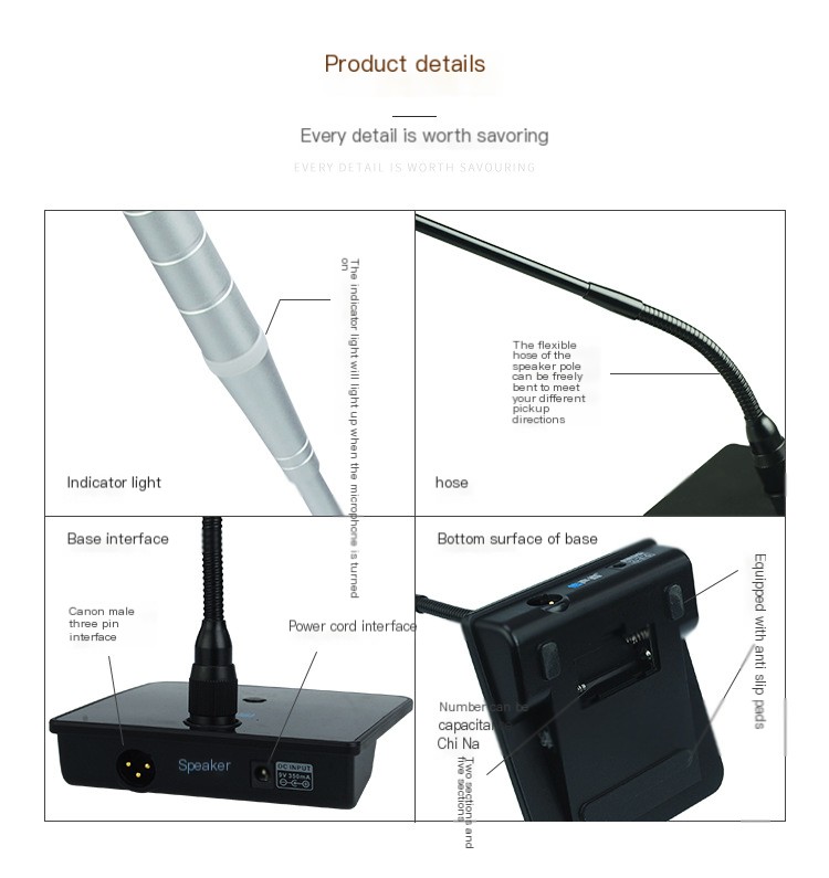 Microphone in Use