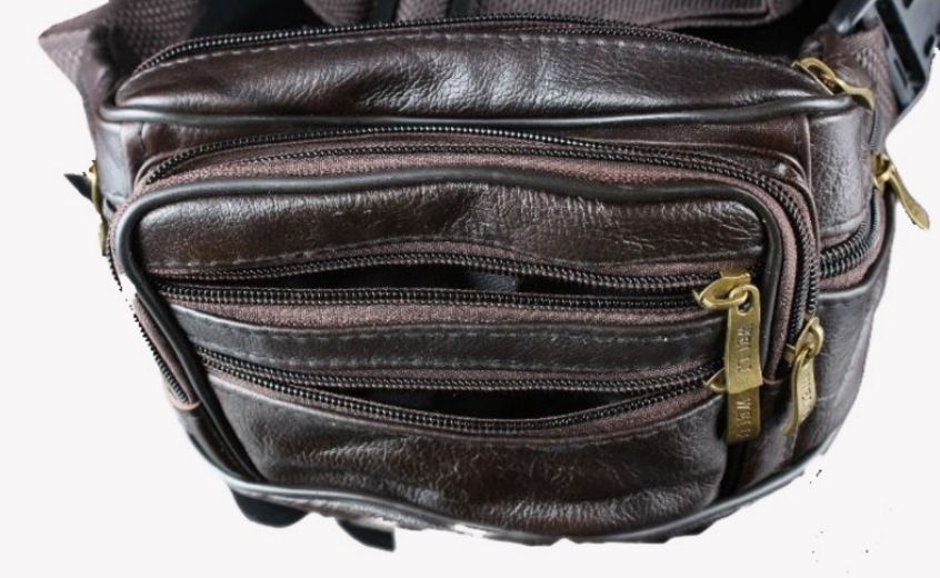 Genuine Leather Waist Bag Image 1