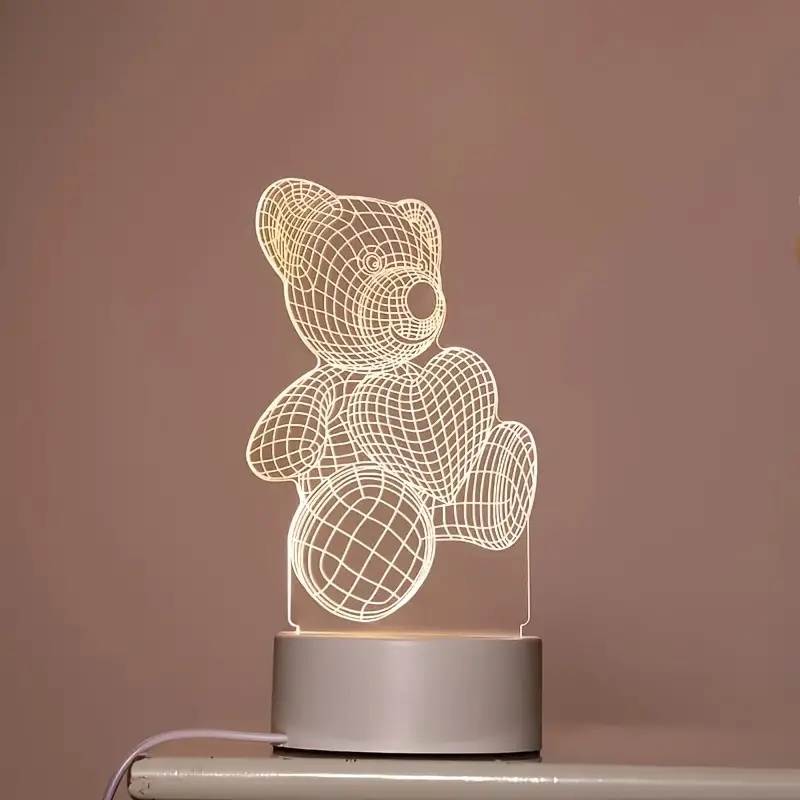 Colorful 3D Night Light