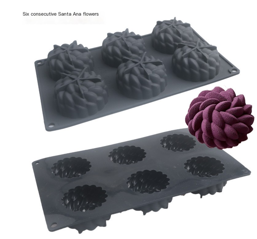 Flower Cake Silicone Mold Image 2