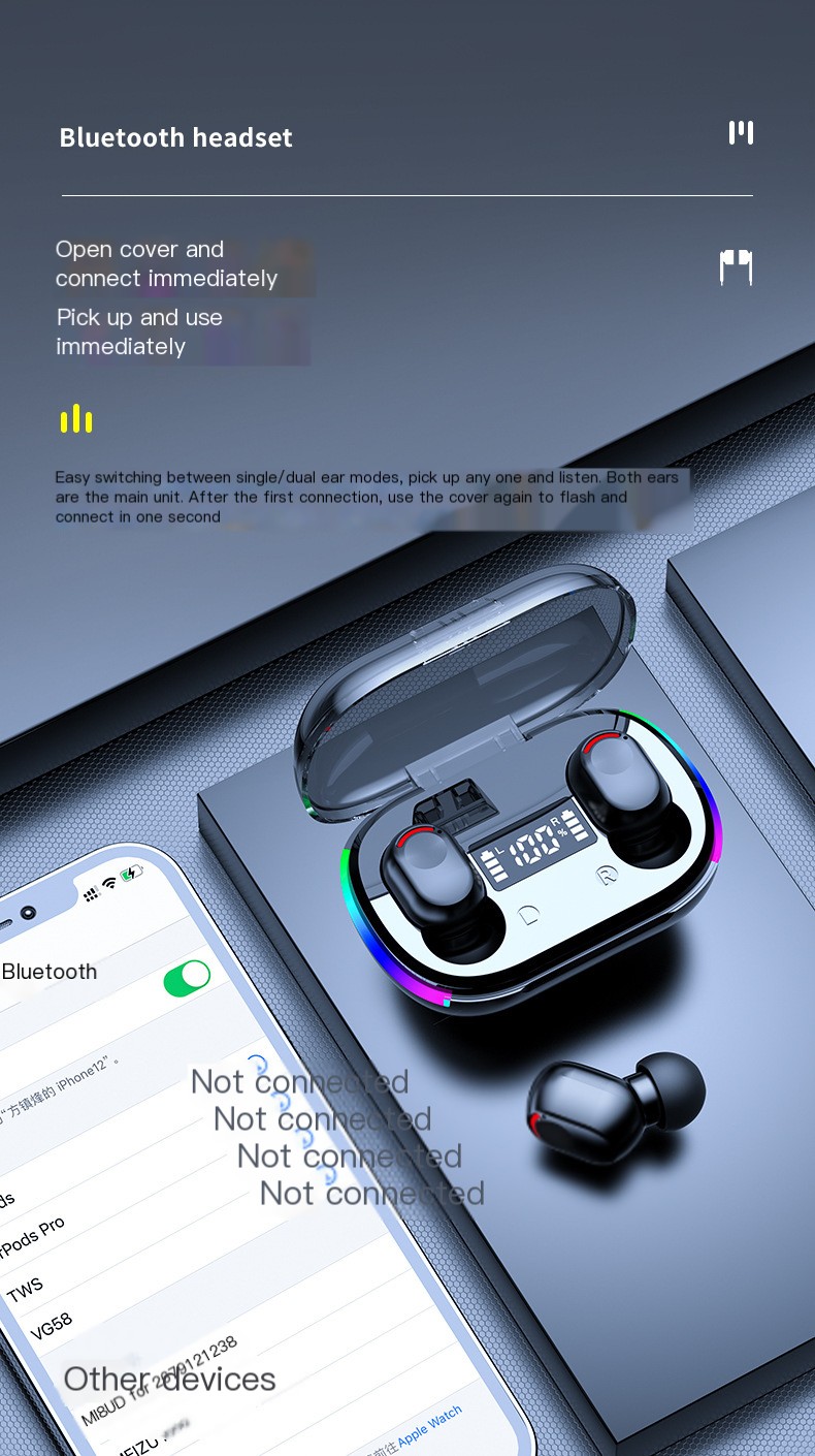 K10 Bluetooth Earbuds Image 7