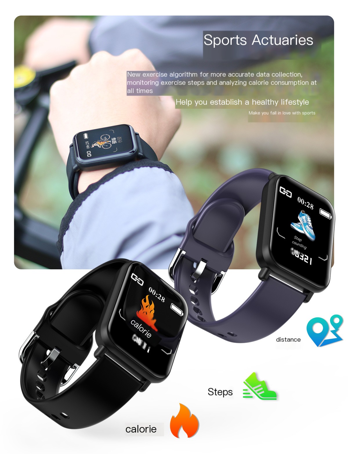 R16 Smart Sports Bracelet 8