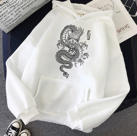 Green Dragon Loose Sweater