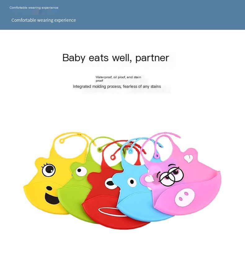 Baby Bib in Yellow