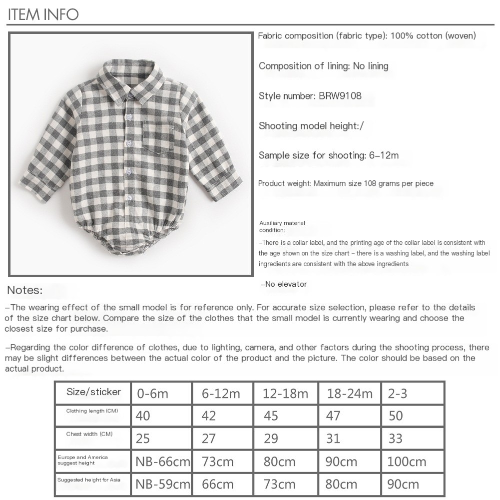 Infant and Toddler Jumpsuit