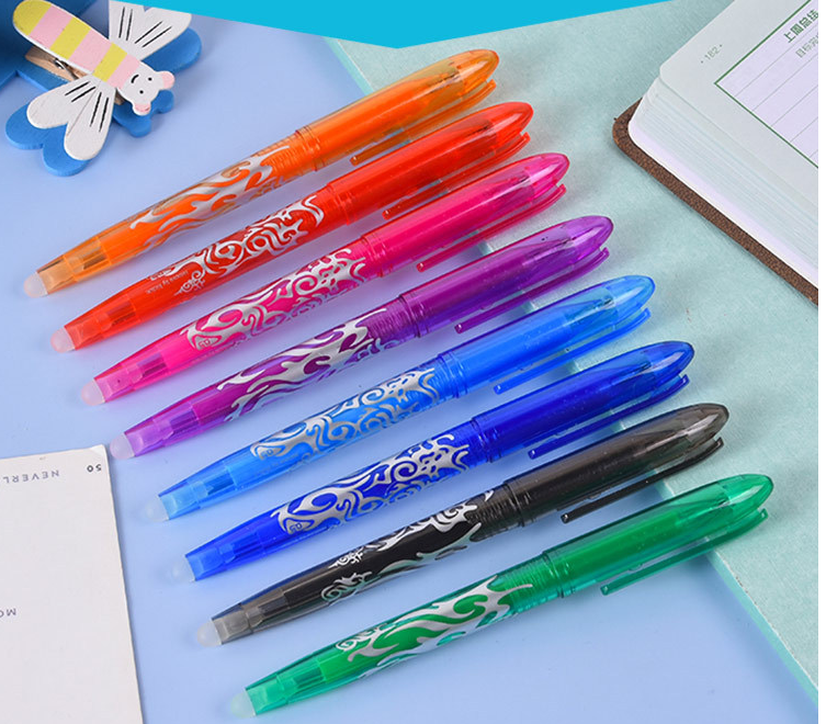 8-color erasable gel pen