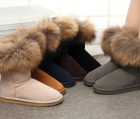 Sheepskin Snow Boots