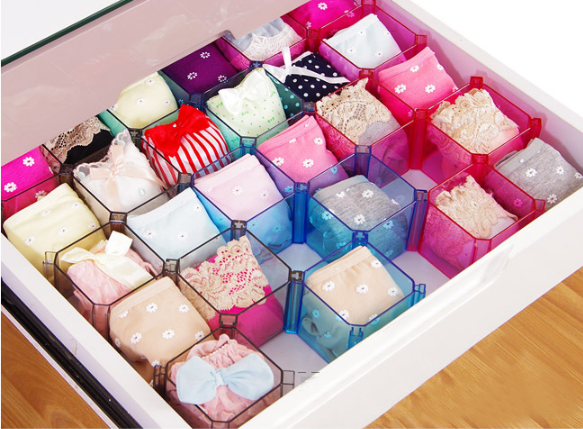 Storage Box with Items Inside