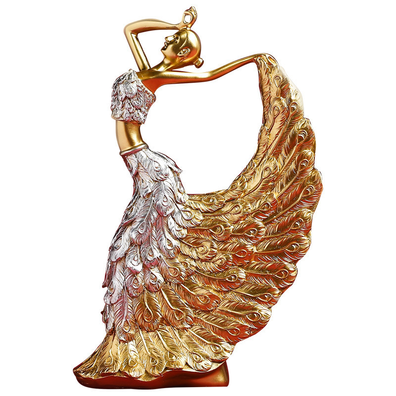 Peacock Ornament Silver