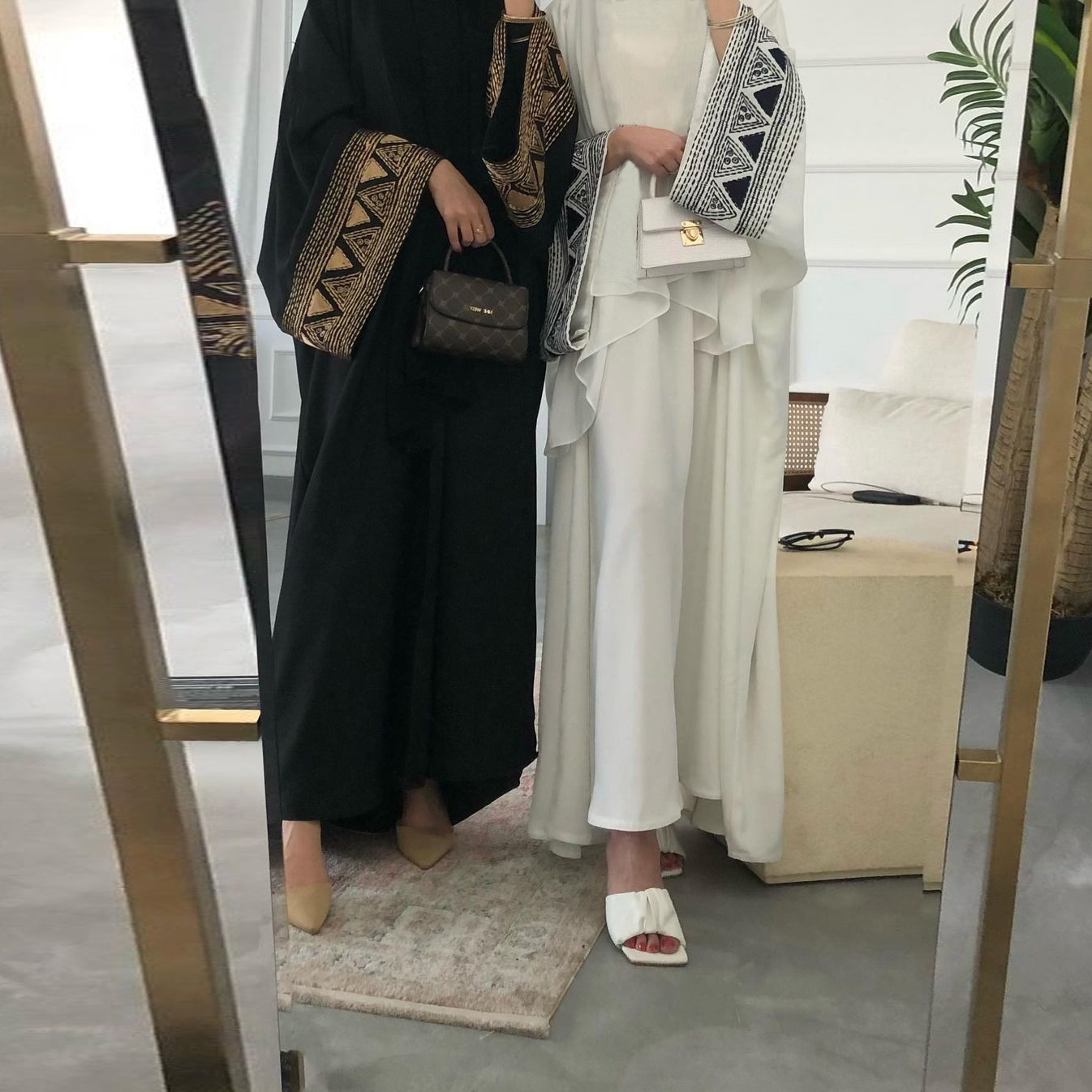 Muslim Black Long Robe - Detail 3