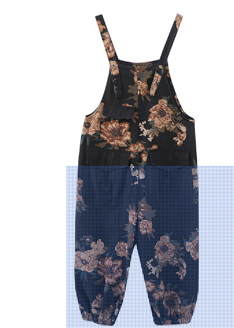 Vintage Oriental Floral Jumpsuit 5