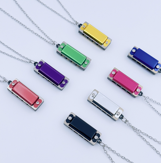 Mini Harmonica Necklace Image 1