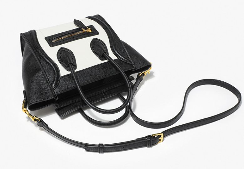 Chic leather bag in various colors