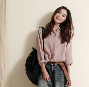 Spring and Autumn Long Sleeve Shirt 1