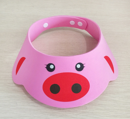 Pink Pig Shower Cap