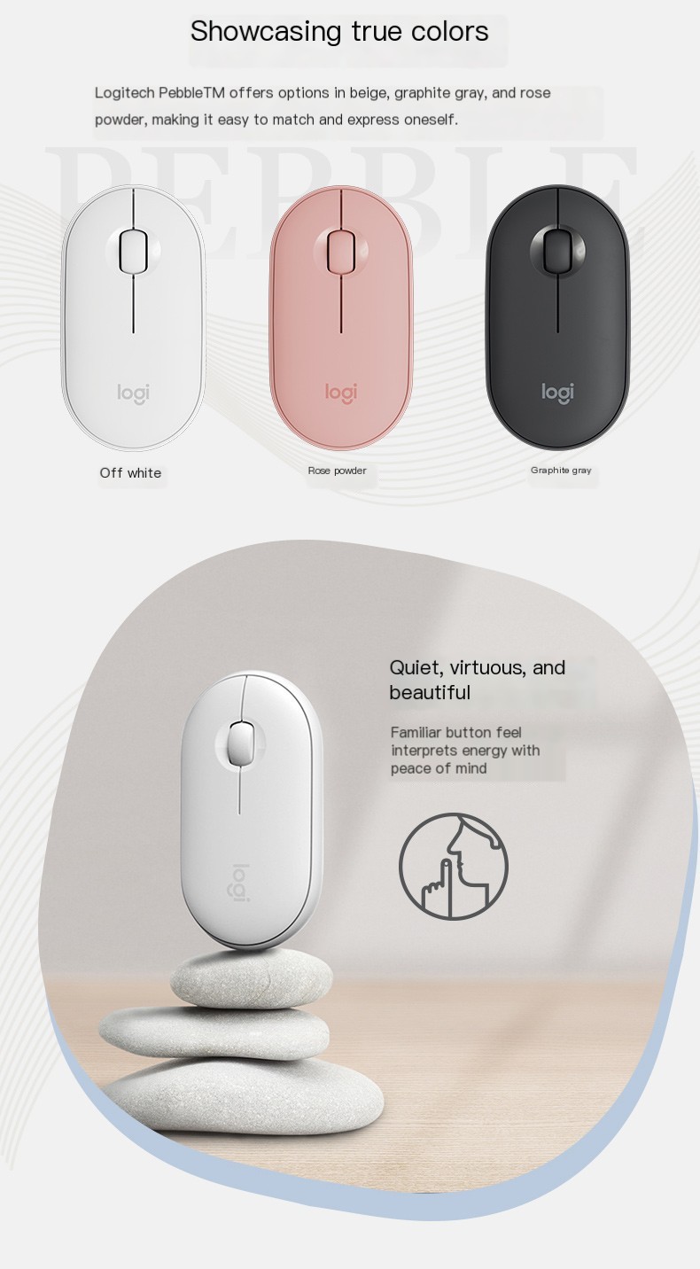 Logitech Pebble K390 in Pink