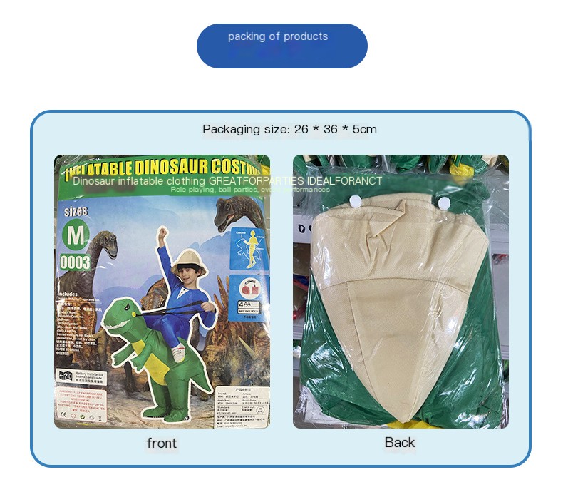 Inflatable Dinosaur Costume - Image 2