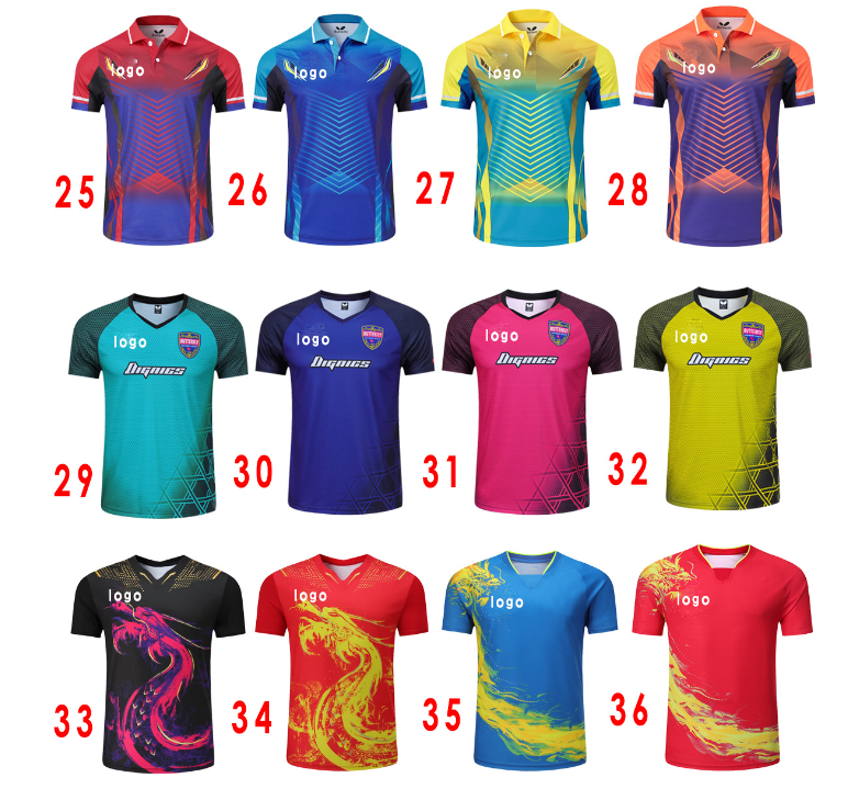 Table Tennis Training Clothes 3