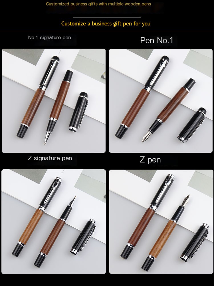 Wooden Pen Set Image 1