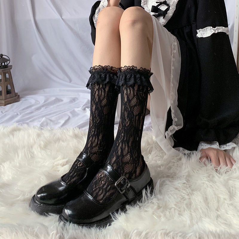 Japanese JK Hollow Net Stockings