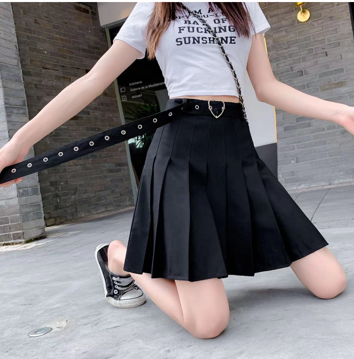 Pleated Skirt Image 2